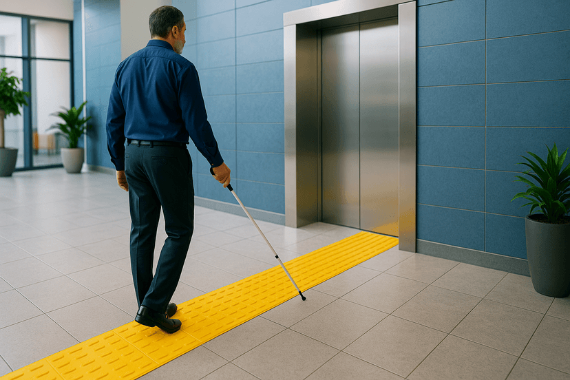 שטיחי אזהרה והכוונה לנגישות – בטיחות ועמידות בתקן הגבוה ביותר