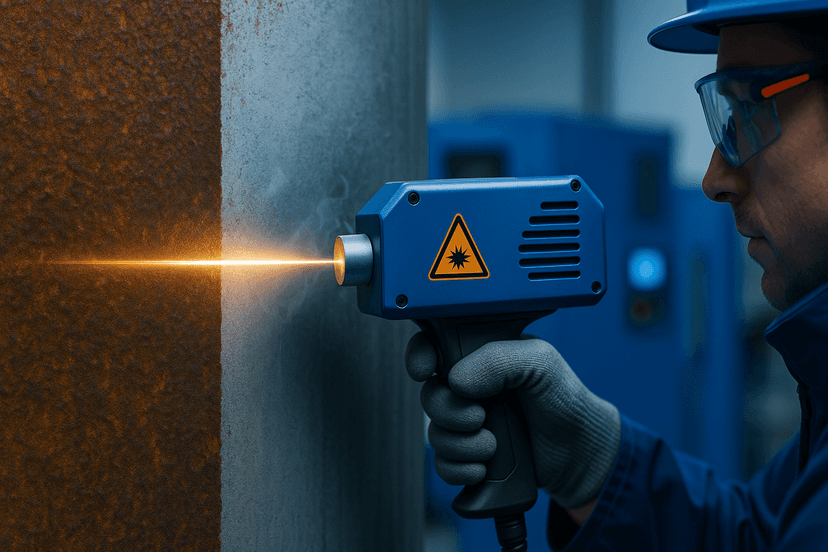 חידוש ושימור מתכות בטכנולוגיית לייזר